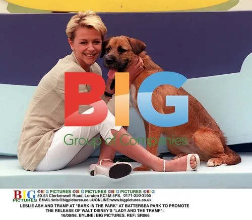 Leslie Ash at "Bark in the Park" for "Lady and the Tramp"