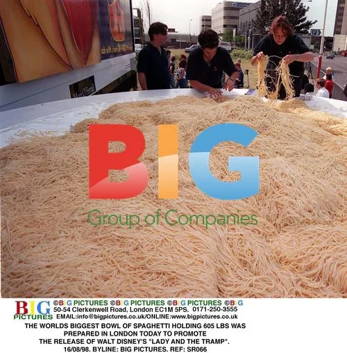 World's Largest Spaghetti Bowl Promotion