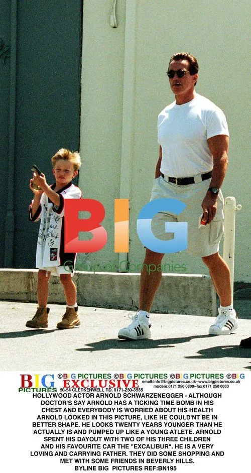 Arnold Schwarzenegger's Family Day