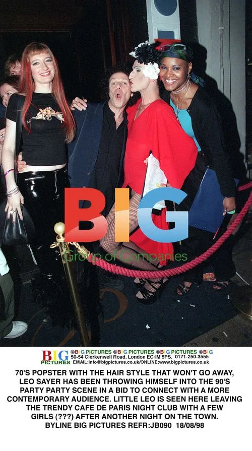 Leo Sayer Leaves Cafe de Paris