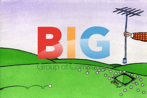 DRAWINGS BY DOBRITZ OF TV GOLF