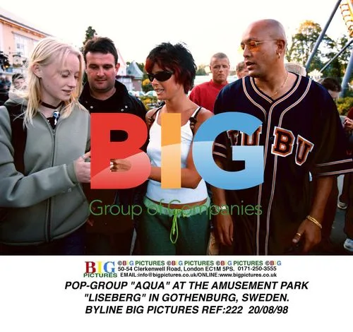 POP-GROUP "AQUA" AT AMUSEMENT PARK "LISEBERG"