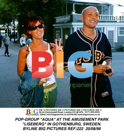 POP GROUP AQUA AT LISEBERG AMUSEMENT PARK