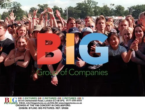 Crowds at V98 Concert in Chelmsford