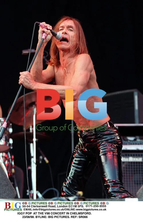 Iggy Pop Performing at V98 Concert