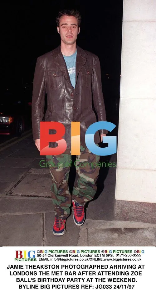 Jamie Theakston Arrives at Met Bar