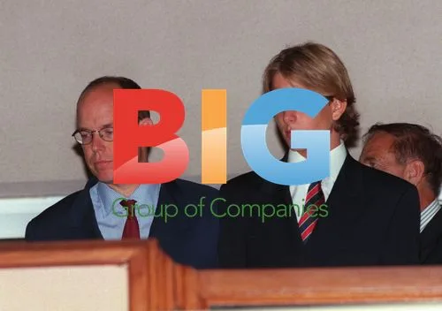 Prince Albert and Andrea attend Super Cup in Monaco
