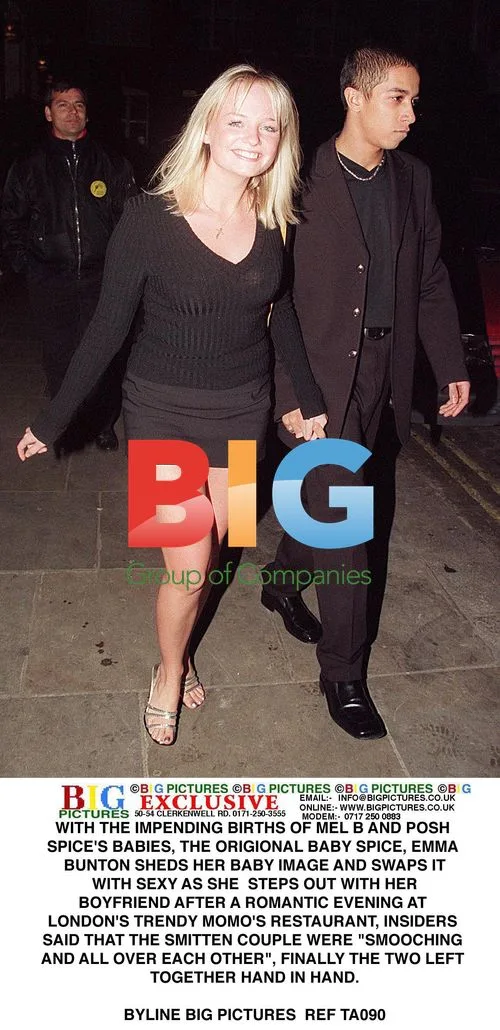 Emma Bunton Steps Out with Boyfriend