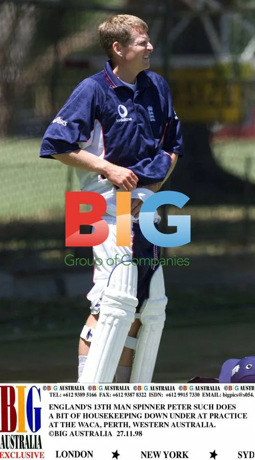 Peter Such Prepares for Cricket Match in Perth