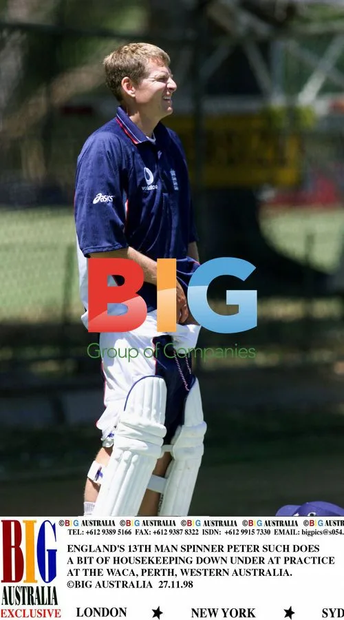 Peter Such Practices at WACA in Perth