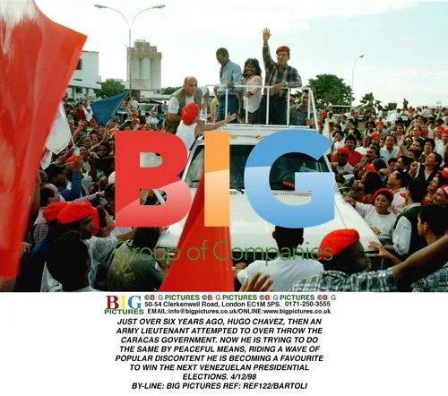 Hugo Chavez on Campaign Trail