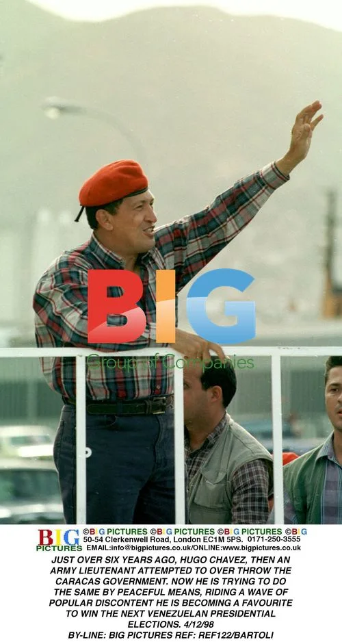 Hugo Chávez on Campaign Trail