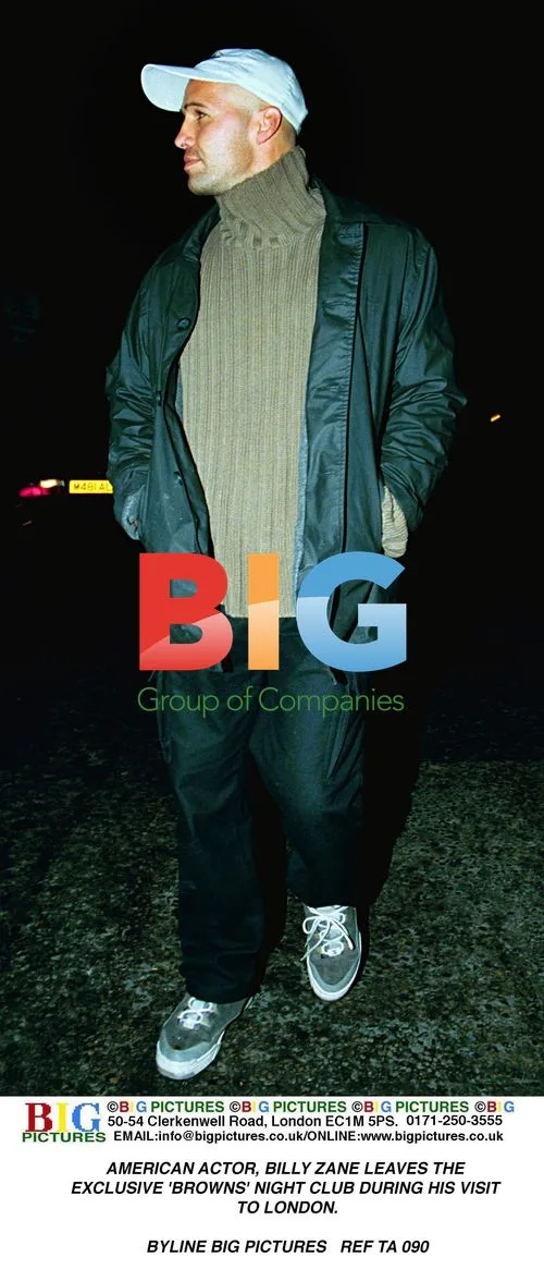 Billy Zane leaves London's 'Browns' nightclub