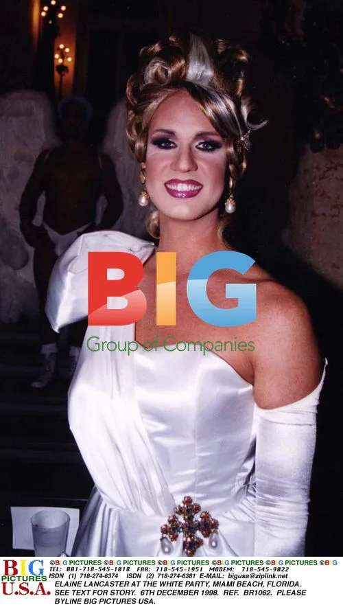 Elaine Lancaster at The White Party, Miami Beach