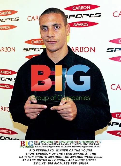 Rio Ferdinand wins Young Sportsperson Award