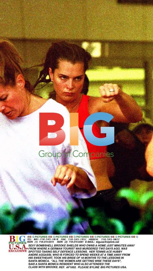 Brooke Shields Takes Self-Defense Lessons