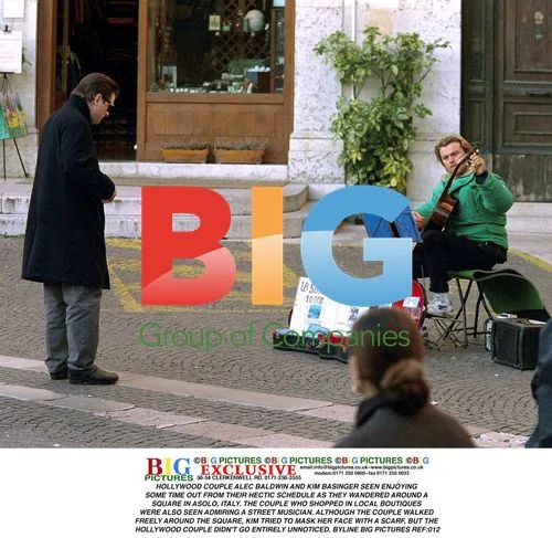 Alec Baldwin and Kim Basinger tour Asolo, Italy