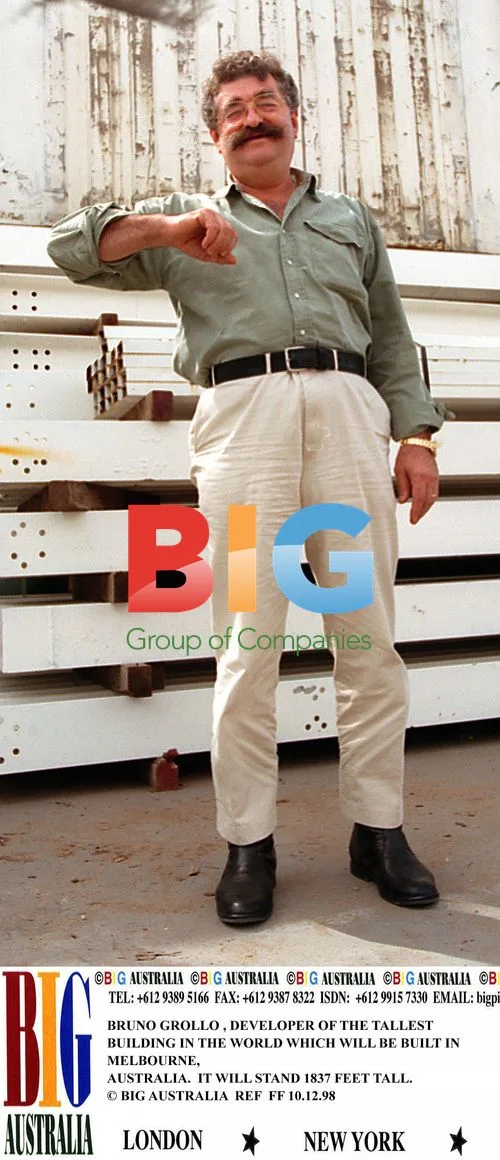 Bruno Grollo and Son Building World's Tallest Tower