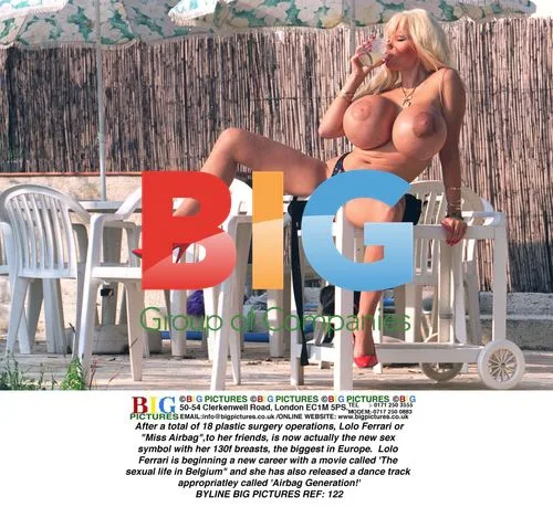 Lolo Ferrari, 'Miss Airbag', Glamour Model