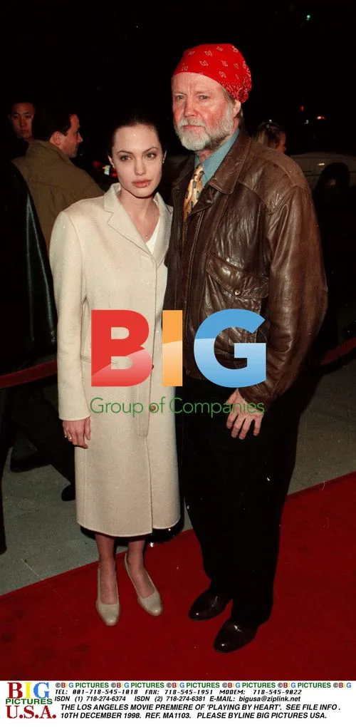 Angelina Jolie & Jon Voight at 'Playing by Heart' Premiere