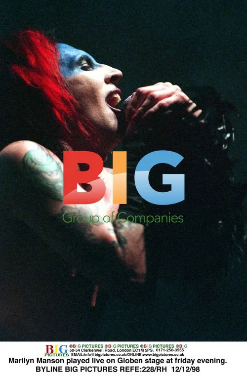 Marilyn Manson performs at Globen