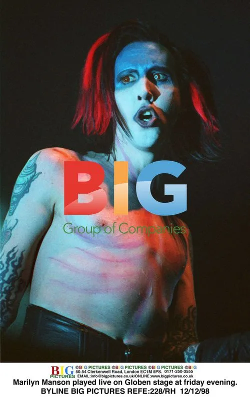 Marilyn Manson performs at Globen