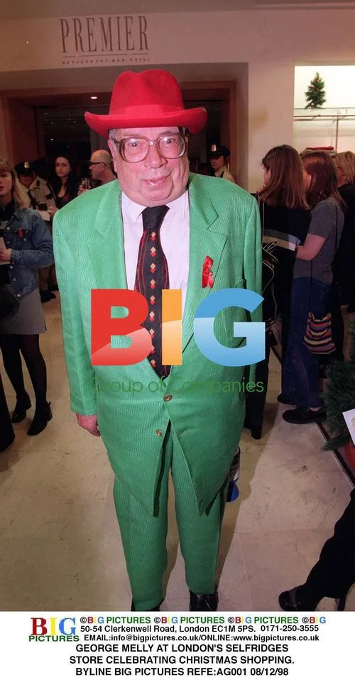 George Melly at Selfridges for Christmas