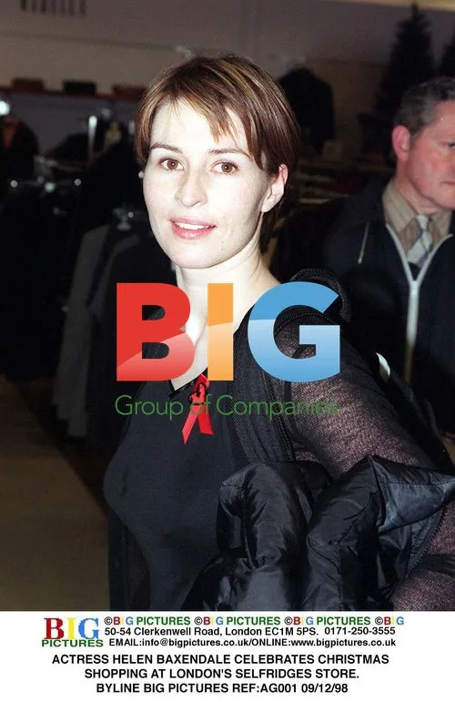 HELEN BAXENDALE CHRISTMAS SHOPPING AT SELFRIDGES
