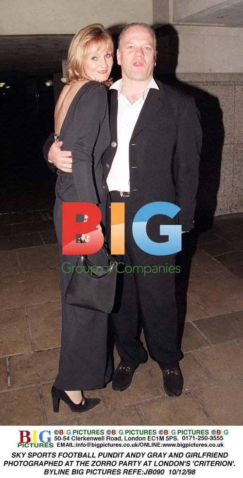 Andy Gray and Girlfriend at Zorro Party