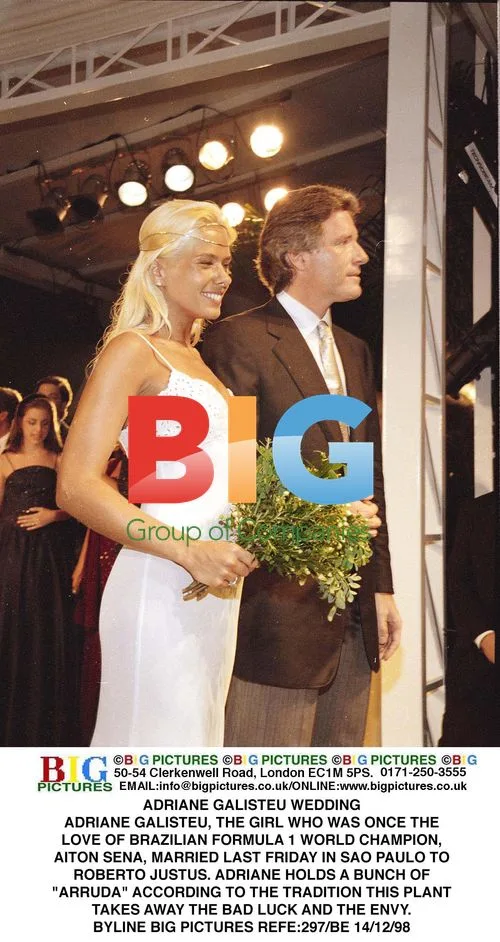 Adriane Galisteu Marries Roberto Justus