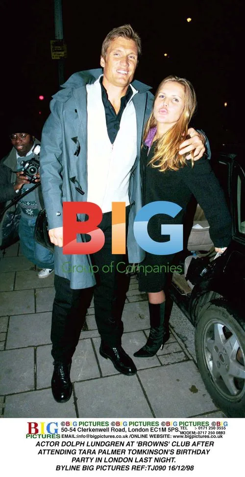 Dolph Lundgren at Browns Club in London