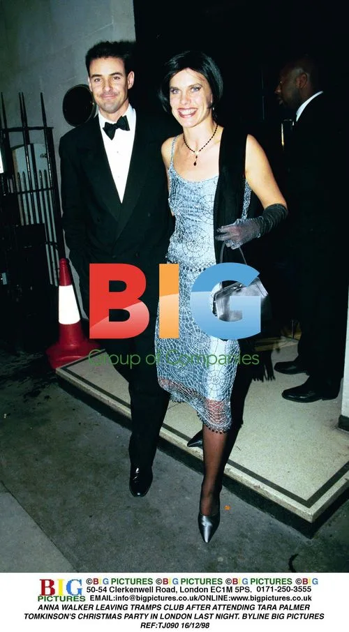 Anna Walker leaving Tramps Club after party
