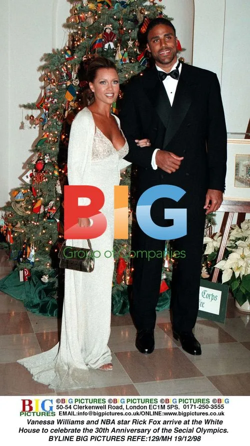 Vanessa Williams and Rick Fox at White House event