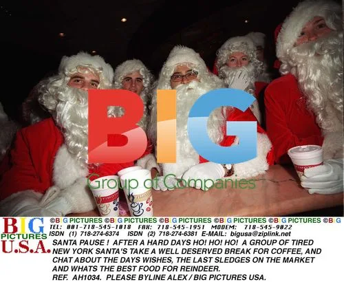 Tired Santa's Take a Break
