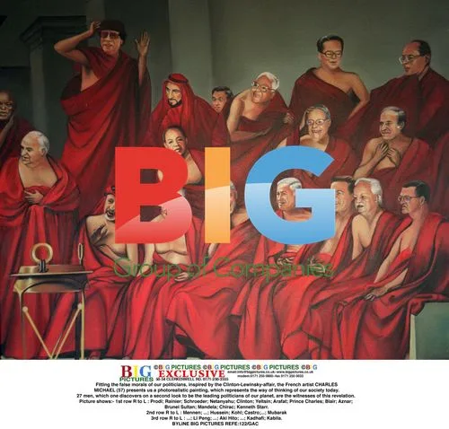 Photorealistic Painting of Politicians