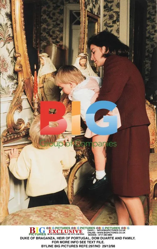 Duke and Duchess of Braganza with Family