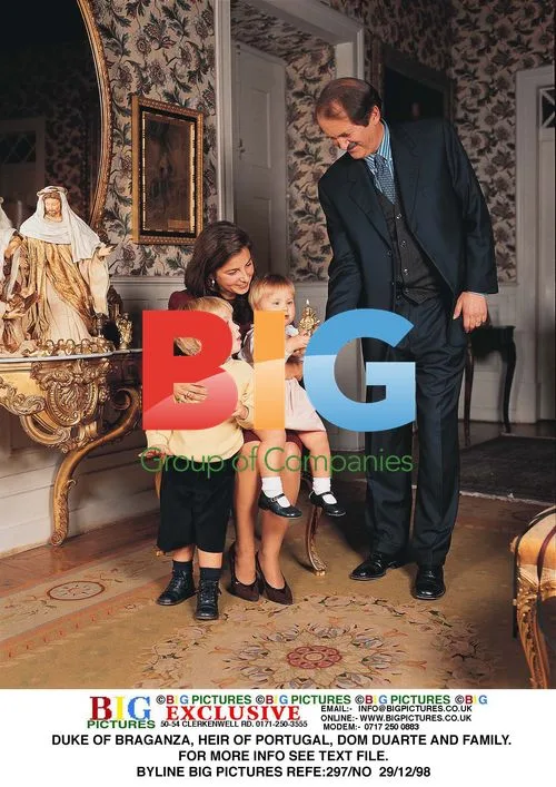 Duke and Duchess of Braganza with Family