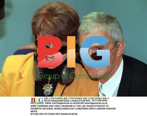 ANNE DIAMOND & VIDAL SASSOON at LBC for Sunglasses Day
