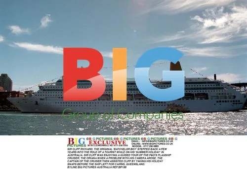 Sir Cliff Richard on Cruise Ship Tour