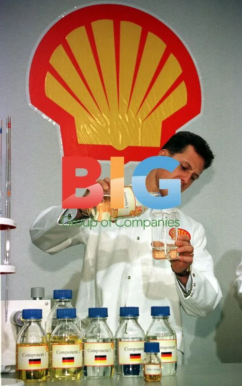 Michael Schumacher Visits Shell in Hamburg