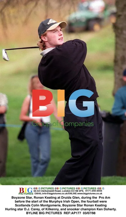 Boyzone Star Ronan Keating at Druids Glen
