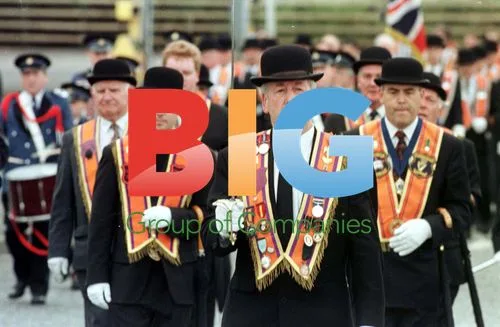 Portadown Orange Lodge Members March