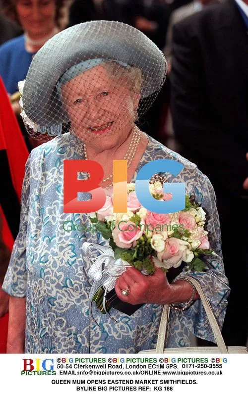 Queen Mum Opens Eastend Market Smithfields
