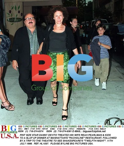 Danny DeVito Treats Family to Dinner and Theatre