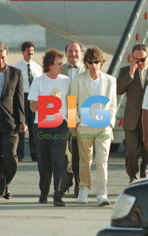 MICK JAGGER ARRIVES IN MALAGA FOR CONCERT