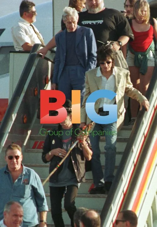 ROLLING STONES Arrive in Malaga for First Spanish Concert