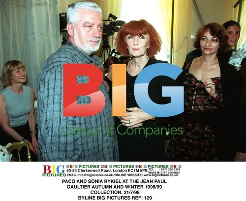 PACO AND SONIA RYKIEL AT JEAN PAUL GAULTIER SHOW