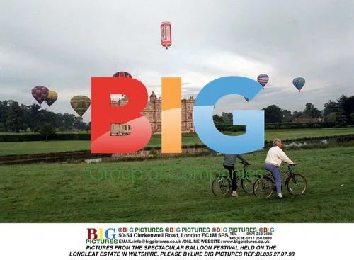 Spectacular Balloon Festival at Longleat Estate