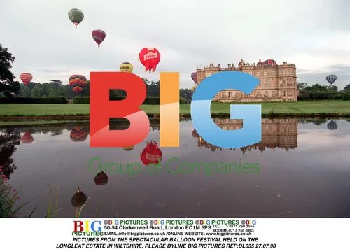 Spectacular Balloon Festival at Longleat Estate