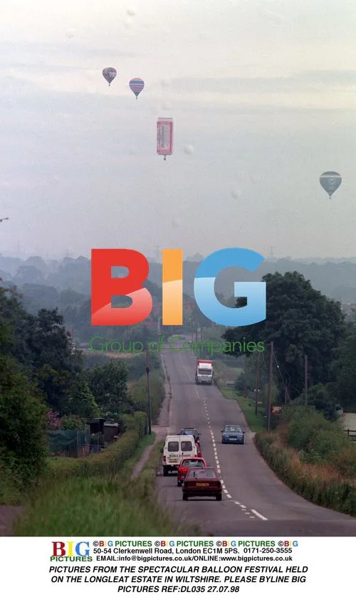 Spectacular Balloon Festival at Longleat Estate